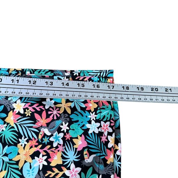Chubbies Swim Trunks Shorts Youth XL Multi Tropical Birds & Flowers Drawstring - Picture 8 of 9